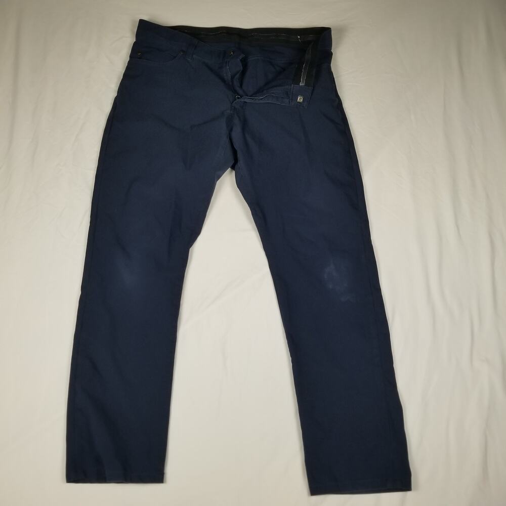 Nike Golf Pants Mens 32x30 Dark Navy Blue Slim Fit Dri-FIT DA3064-451